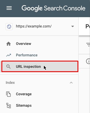 Inspecting Tool trong Google Search Console