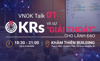 Sự kiện VNOK Talk 01: OKRs và sự “giải thoát” cho lãnh đạo