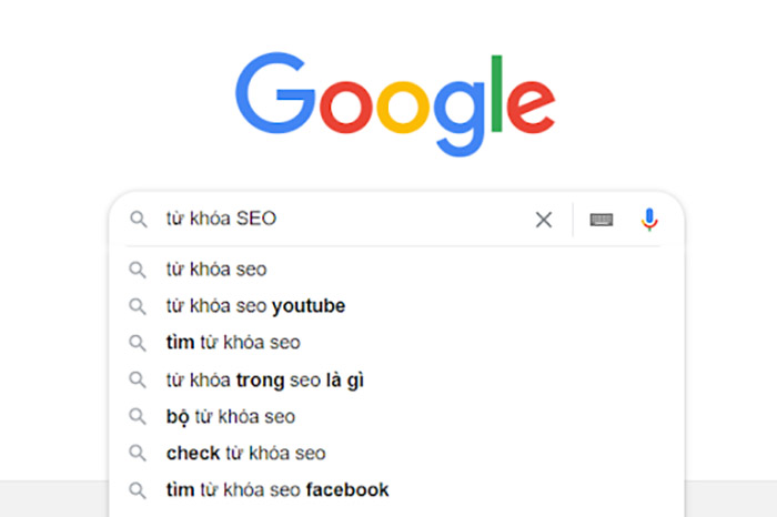 Công cụ viết bài chuẩn SEO google search box