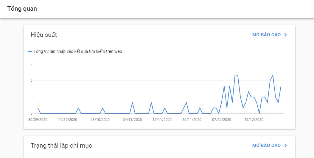 Thiết lập Google Search Console