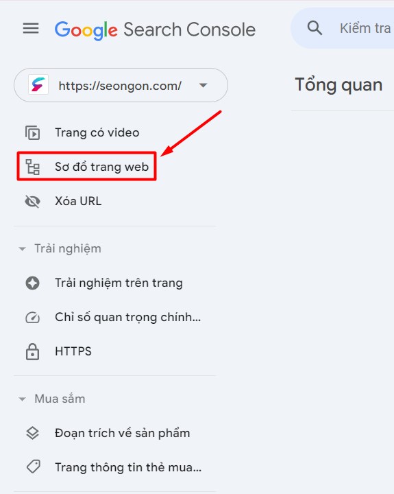 Khai báo sitemap với Google Search Console