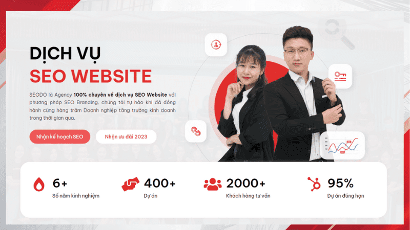 SEODO là một trong những SEO Agency tại Việt Nam với mục tiêu giúp doanh nghiệp gia tăng doanh thu trên Website với phương pháp SEO Branding độc quyền