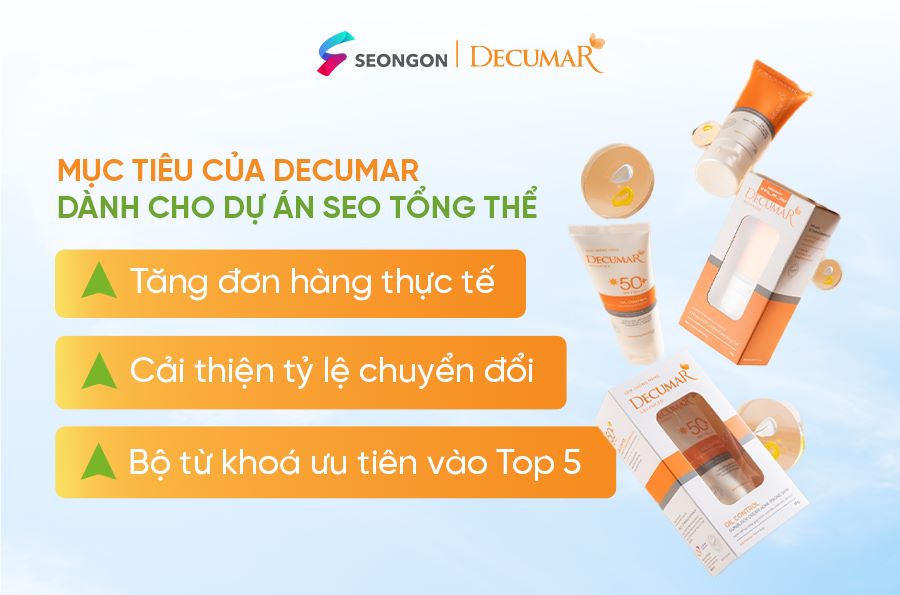 Decumar và bài toán dành cho các chuyên gia SEONGON