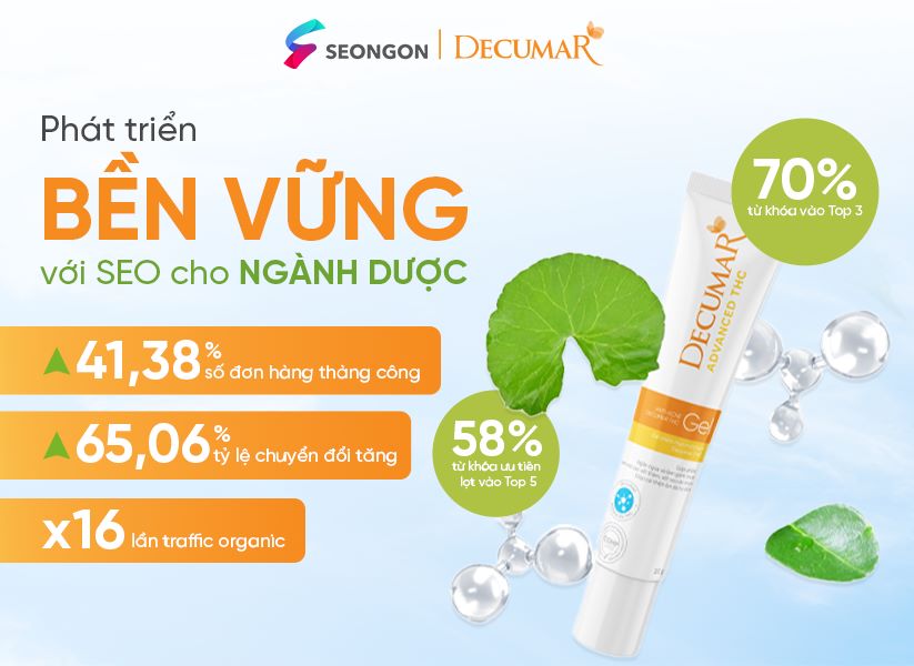 Phát triển bền vừng với seo cho ngành dược
