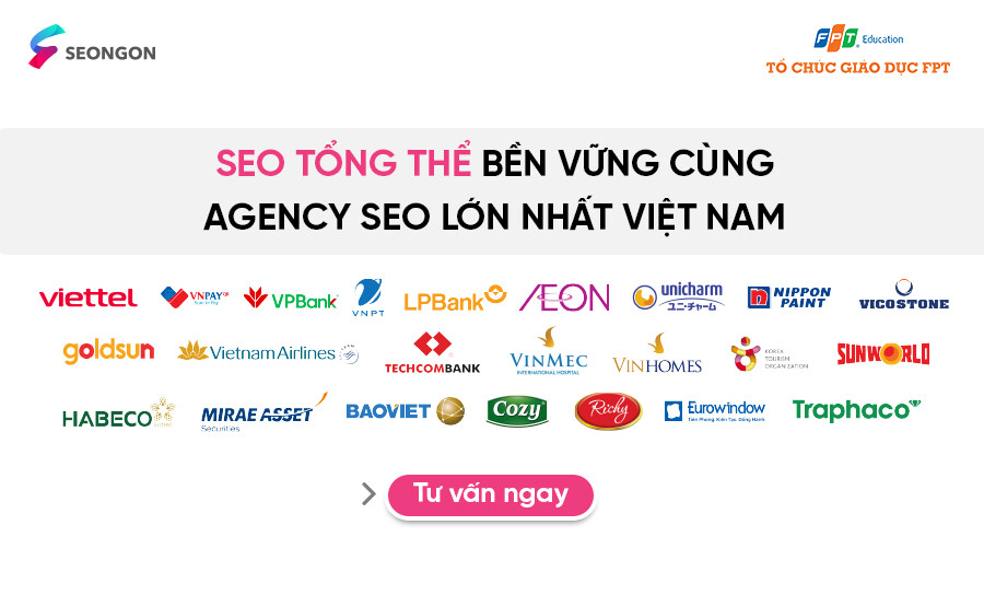 Dịch vụ SEO tại SEONGON tự tin đồng hành cùng hàng trăm doanh nghiệp hơn 12 năm qua