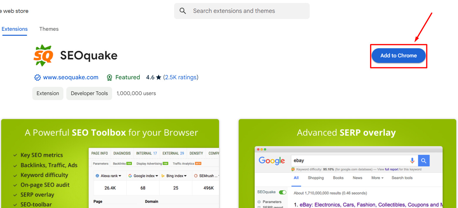 Cài đặt SEOQuake vào Google Chrome (3)