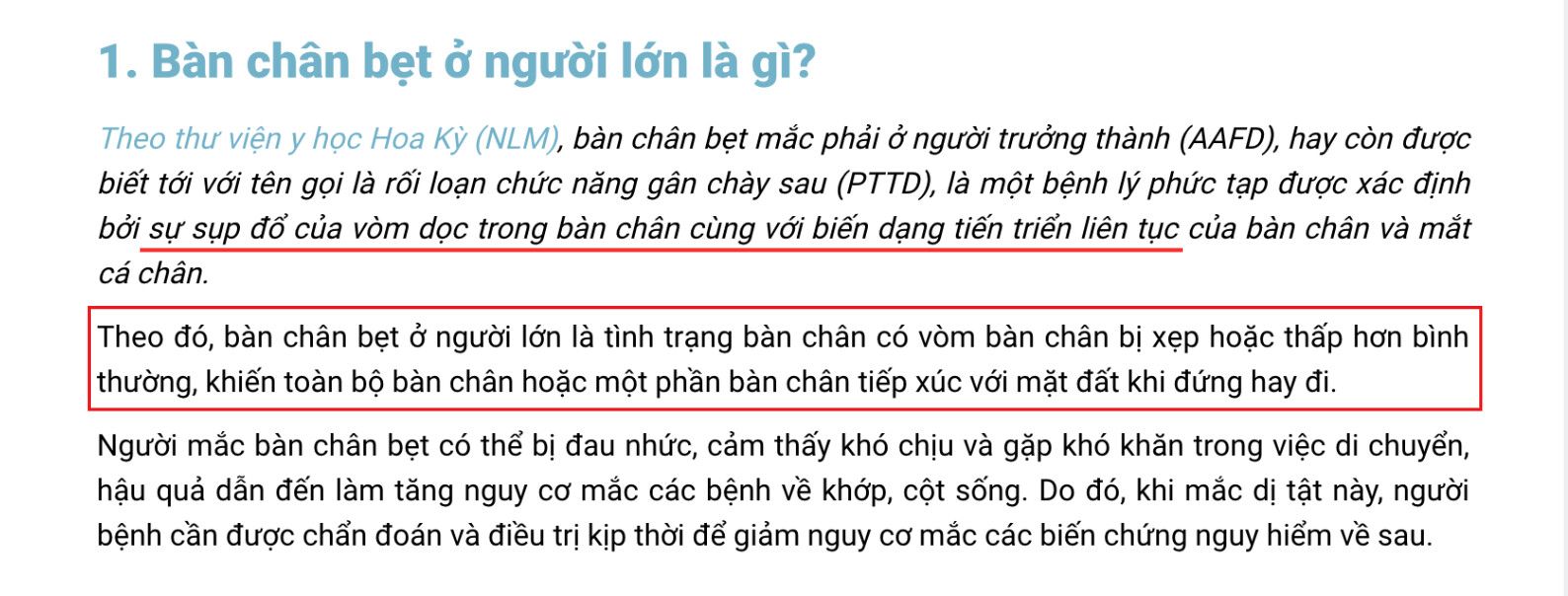 Ảnh minh họa việc tác giả sử dụng từ ngữ chuyên ngành đi kèm với giải thích