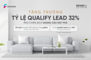 Tăng trưởng tỷ lệ qualify lead 32% với SEO