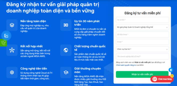 CTA dạng điền Form là yếu tố không thể thiếu ở hầu hết các website