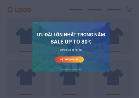 Bạn nên sử dụng CTA dạng popup khéo léo để không gây phiền nhiễu cho người xem