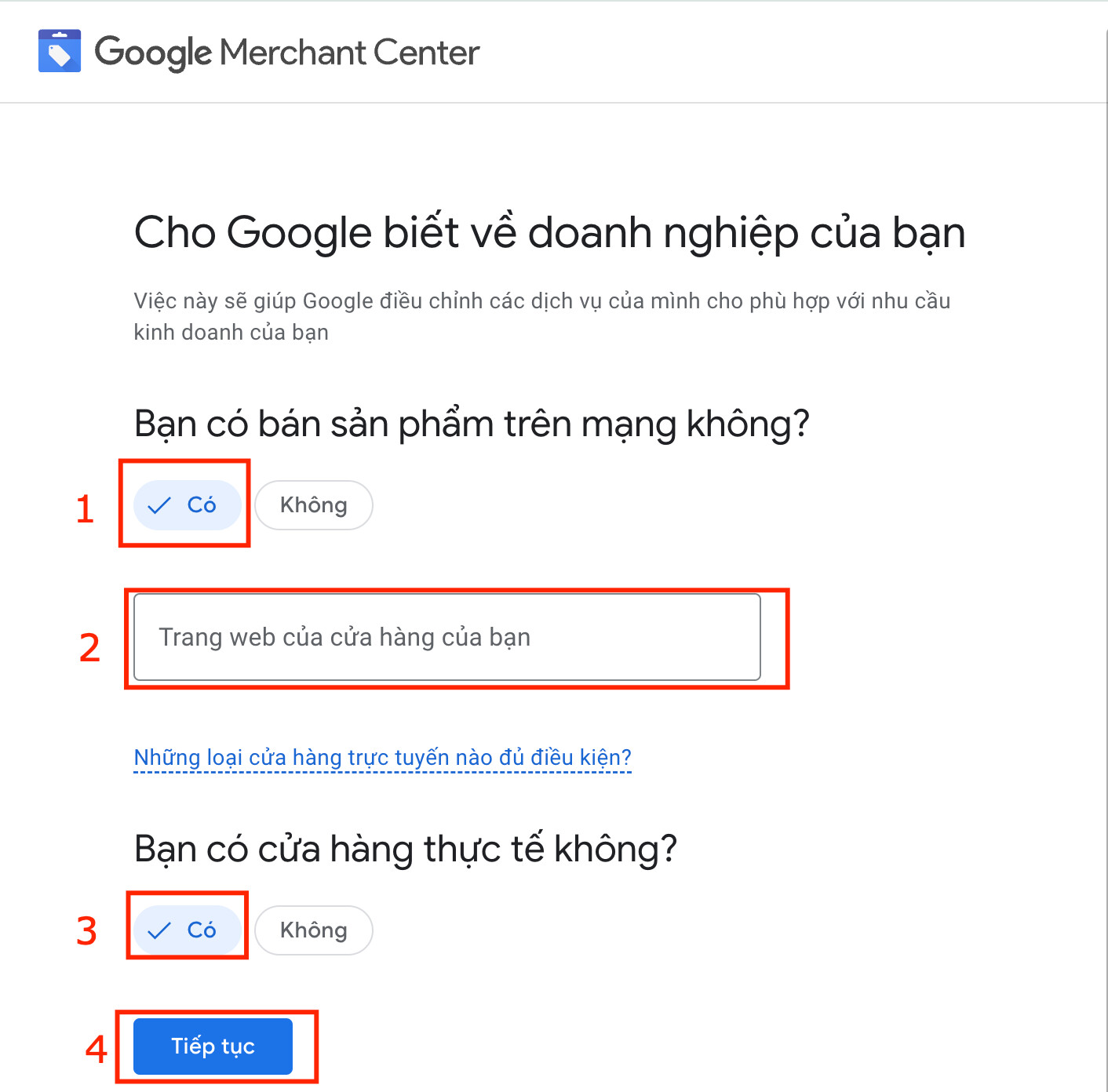 Truy cập vào hệ thống GMC