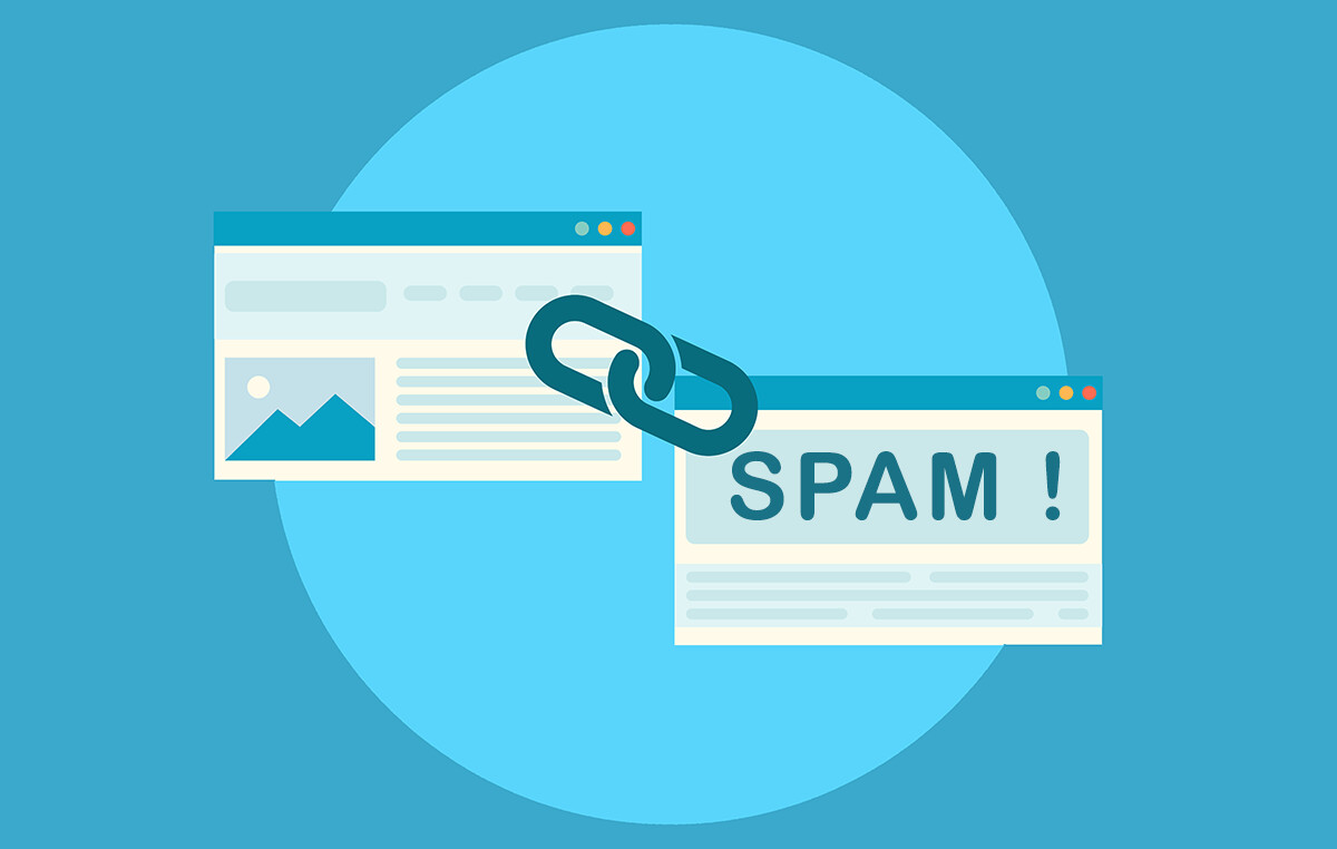 Site vệ tinh có hành vi spam link sẽ bị phạt và gây ảnh hưởng tới site chính