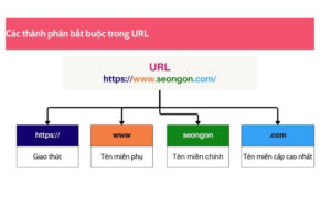 Các thành phần bắt buộc phải có để tạo thành 1 URL hoàn chỉnh