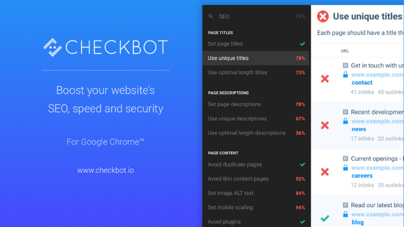 Checkbot hữu ích cho việc kiểm tra và tối ưu hóa off-page SEO 