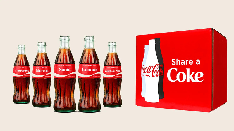 Chiến dịch “Share a coke” của Coca Cola mang đến hiệu quả truyền thông vang dội