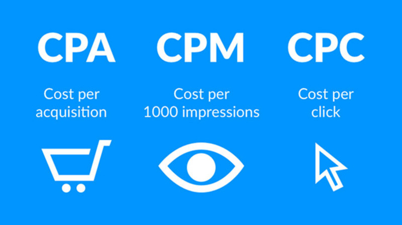 CPA, CPM và CPC là 3 hình thức quảng cáo khác nhau