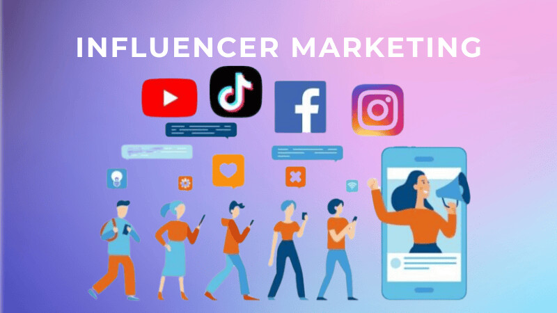 Influencer Marketing là tập trung vào việc hợp tác với các cá nhân có sức phủ sóng