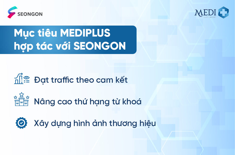 Mục tiêu của MEDIPLUS hợp tác với SEONGON