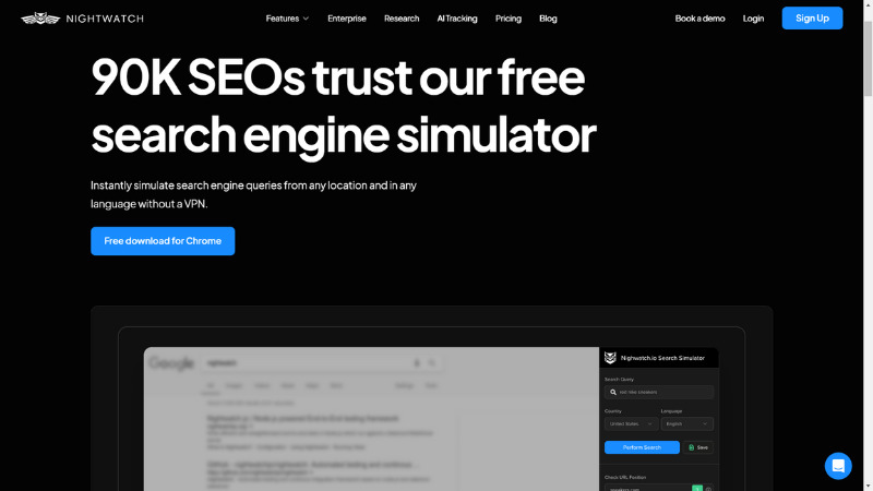 SEO Search Simulator mô phỏng kết quả tìm kiếm Google từ nhiều vị trí