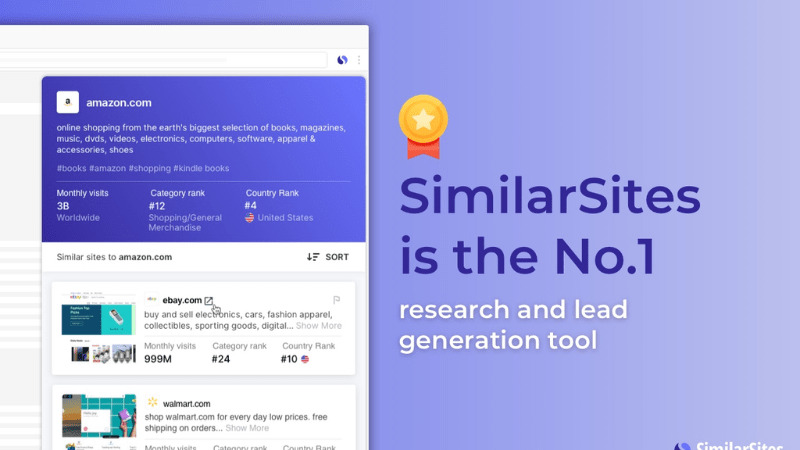 SimilarSites giúp bạn tìm kiếm website tương tự để nghiên cứu thị trường