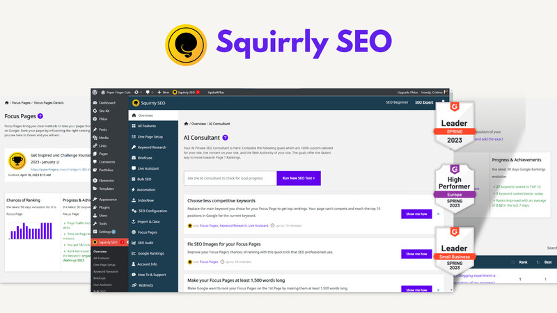 Squirrly SEO là công cụ giúp bạn tối ưu SEO toàn diện cho website