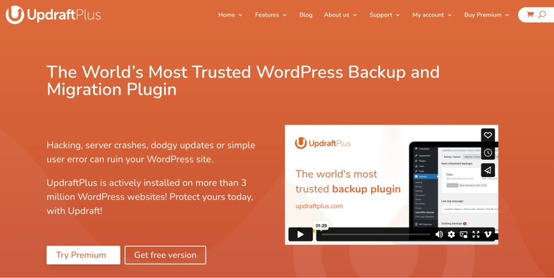 UpdraftPlus là plugin tạo backup cho website WordPress được dùng rất phổ biến hiện nay