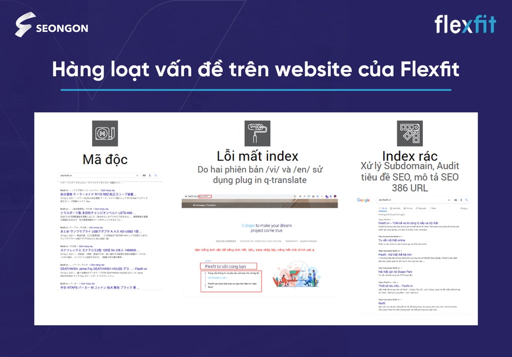 Website của Flexfit gặp hàng loạt vấn đề