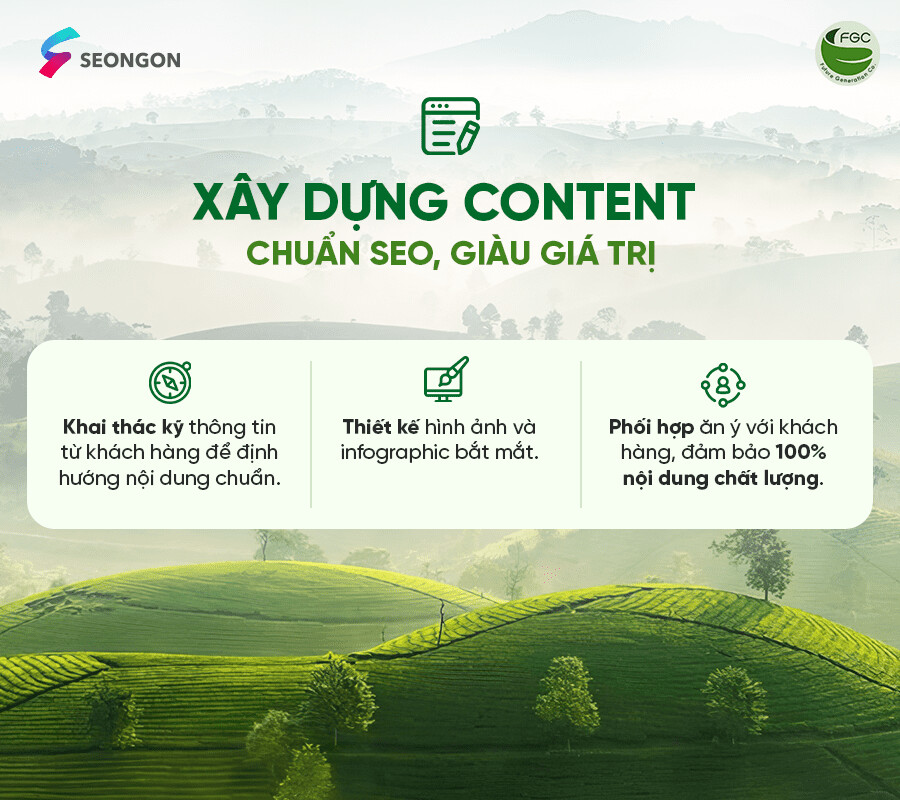 Xây dựng content chất lượng cao là một trong những phương pháp SEO bất bại của SEONGON