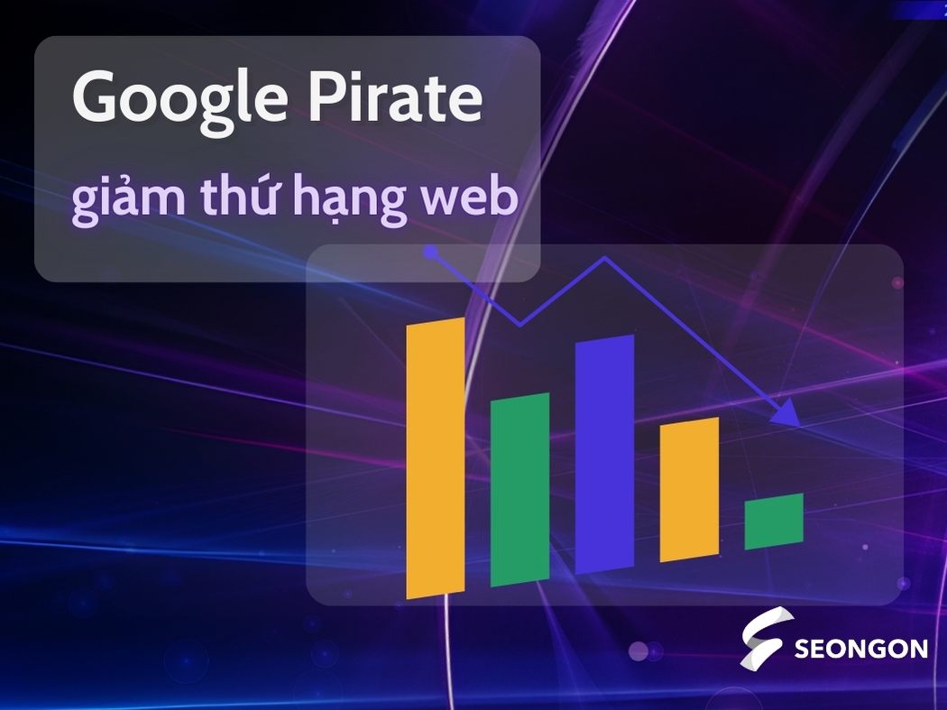 Google có thể trừng phạt bằng cách giảm thứ hạng của các trang vi phạm bản quyền