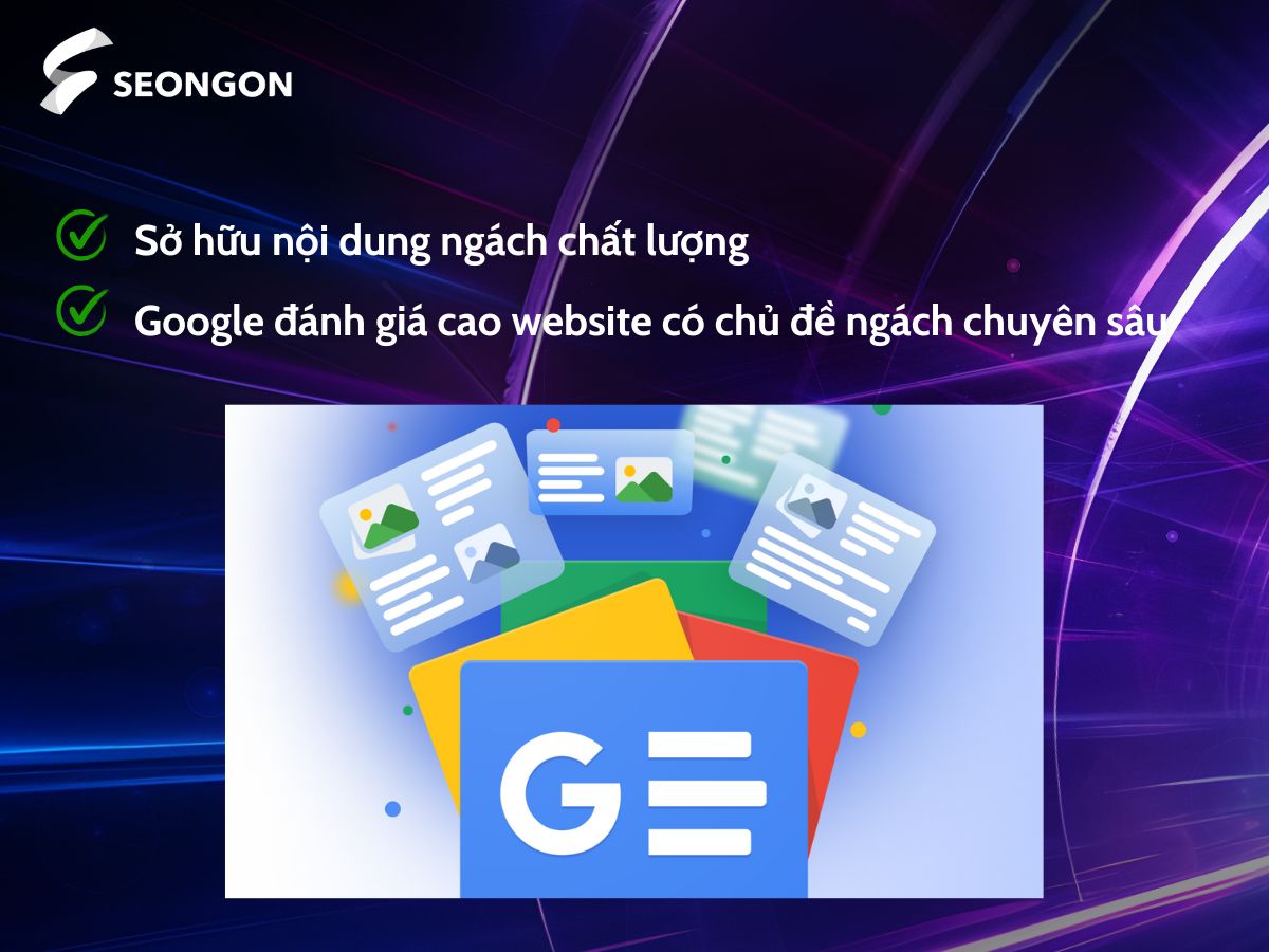 Google đánh giá cao những website cung cấp nội dung chuyên sâu