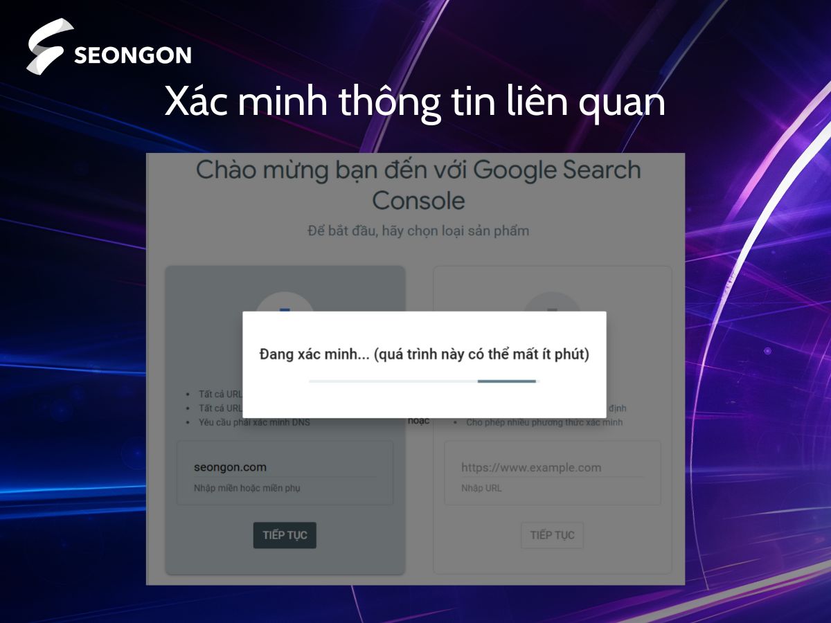 Xác minh các thông tin liên quan cho ấn bản