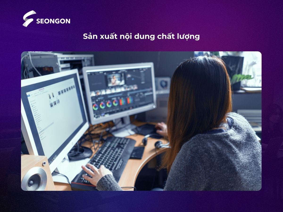 Sản xuất nội dung chất lượng là một trong những bước quan trọng để tạo nên Viral Content Facebook