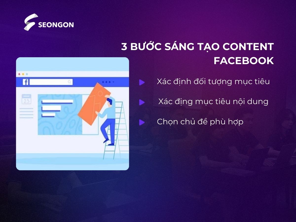 Sáng tạo content Facebook với 3 bước cơ bản