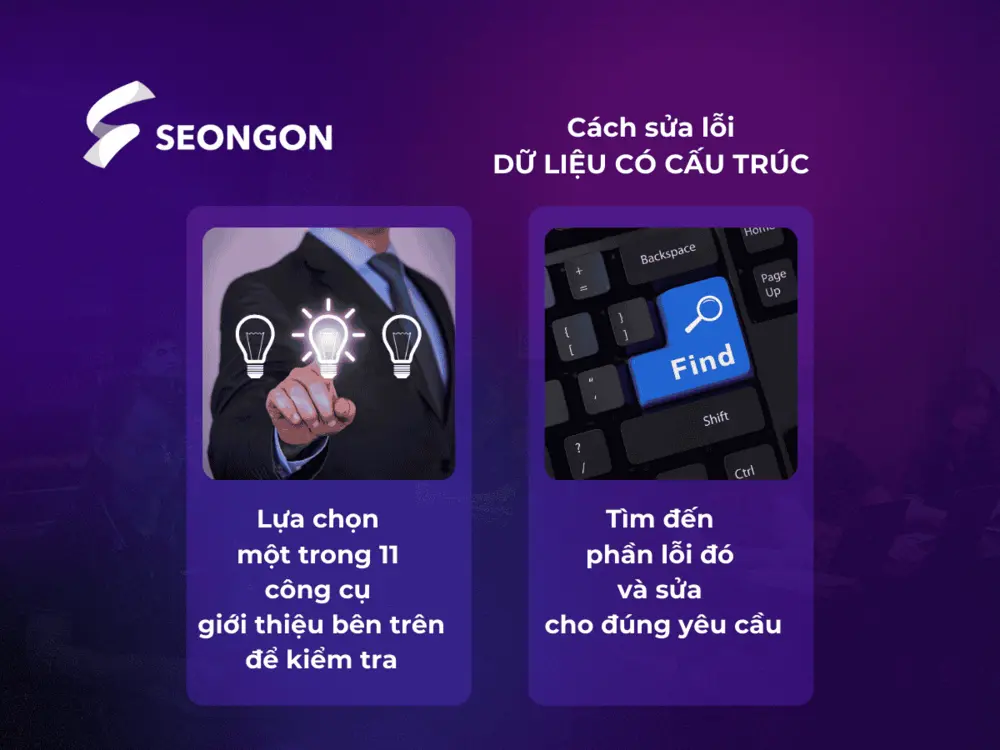 Cách sửa các lỗi dữ liệu có cấu trúc đơn giản và hiệu quả