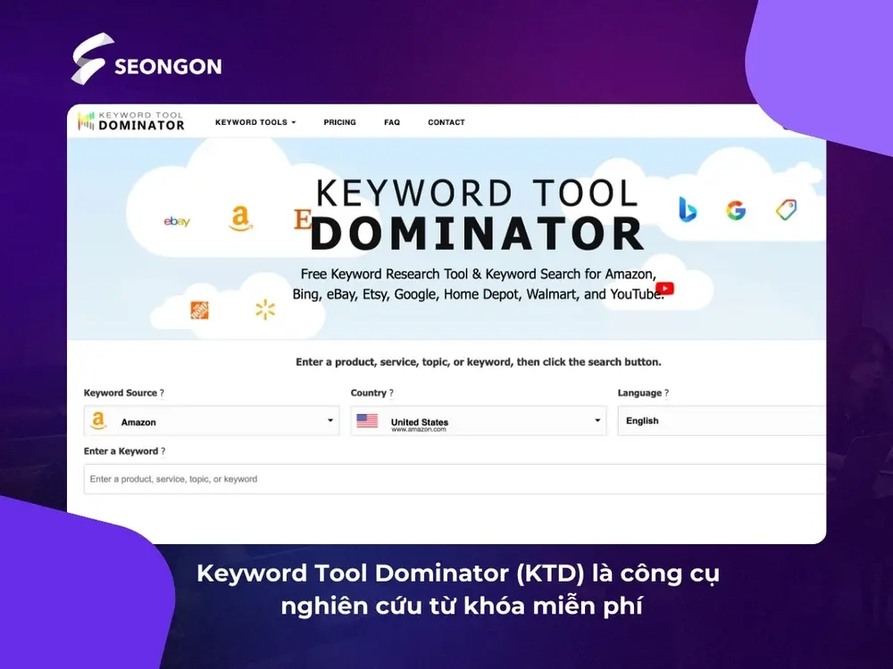 Keyword Tool Dominator (KTD) là công cụ nghiên cứu từ khóa miễn phí