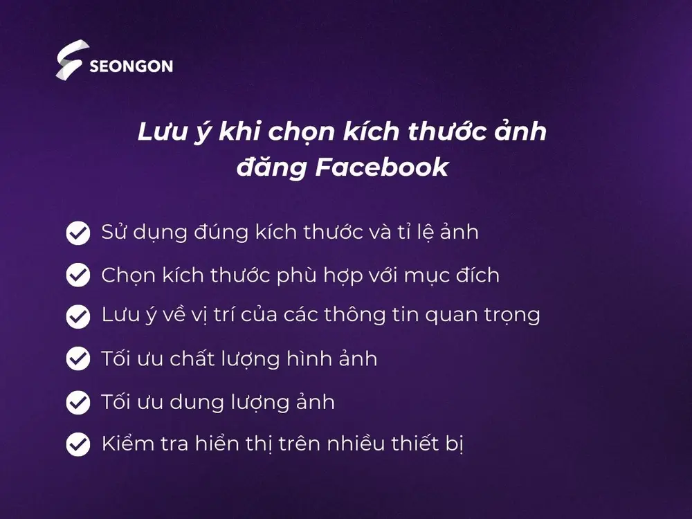 Nắm vững những lưu ý này để đảm bảo hình ảnh rõ nét, không bị cắt xén và chuyên nghiệp