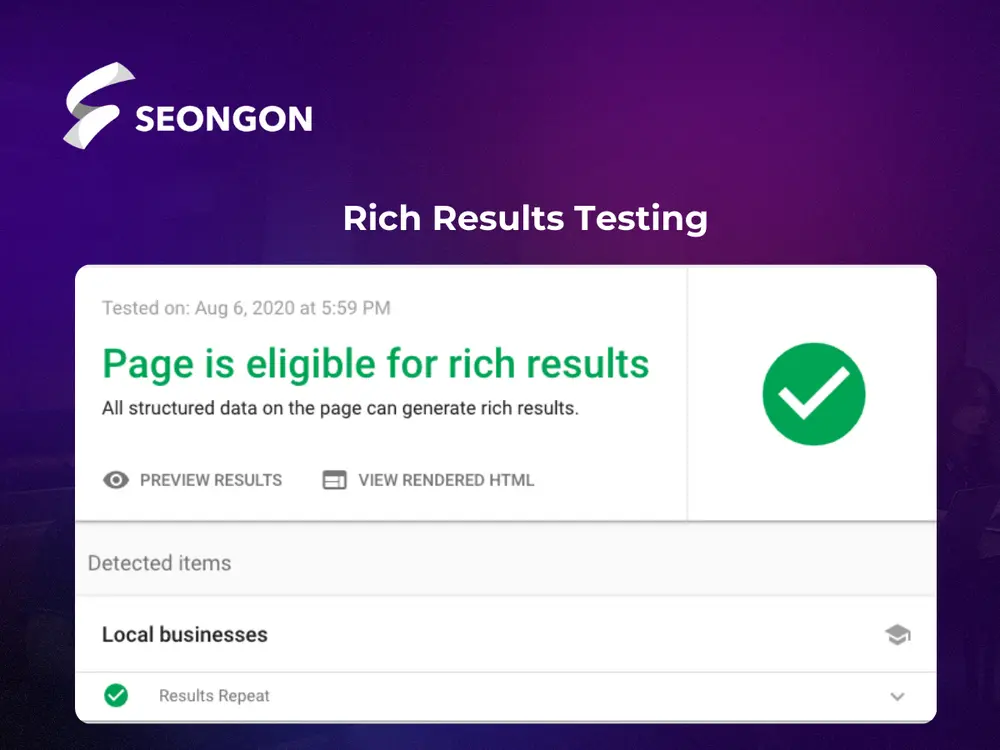 Rich Results Testing là giải pháp kiểm tra và tối ưu hóa rich results trên website