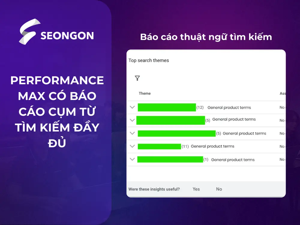 Báo cáo thuật ngữ tìm kiếm