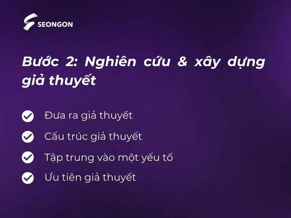 Bước 2 trong triển khai AB Testing