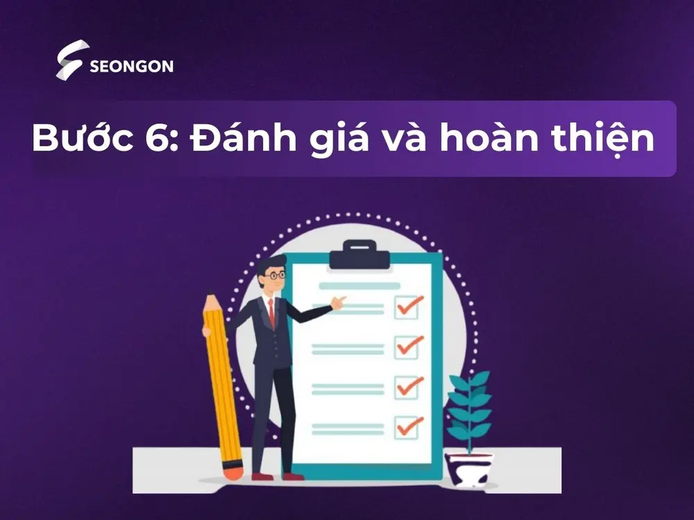 Bước 6: Đánh giá và hoàn thiện dự án dựa trên kết quả POC