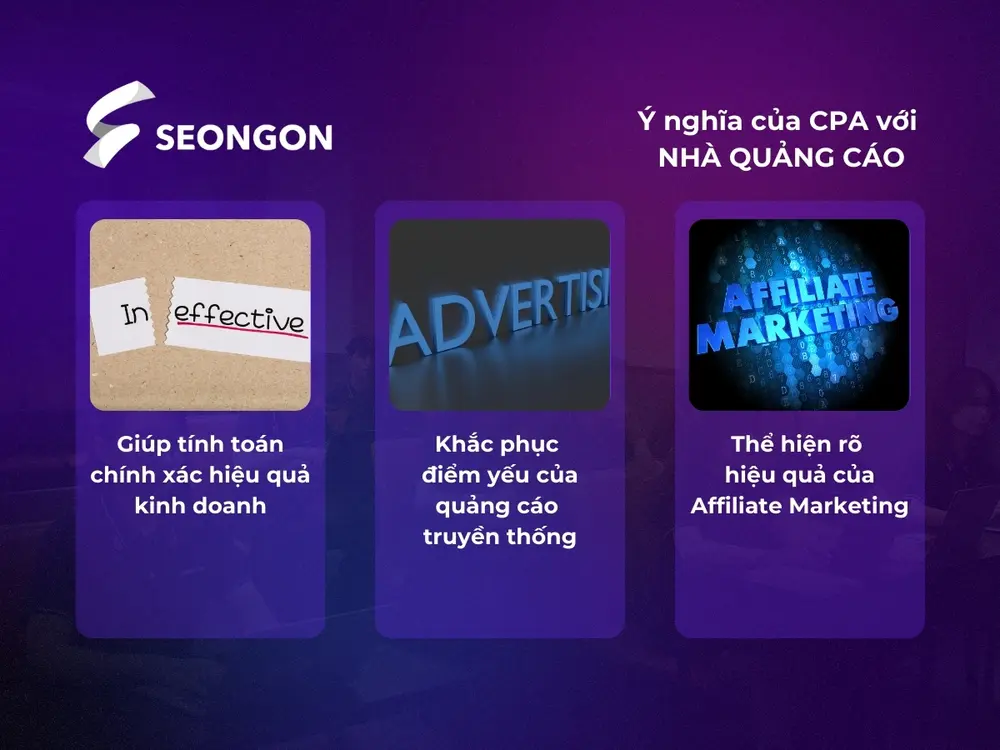 Chỉ số CPA mang lại giá trị to lớn cho các nhà quảng cáo