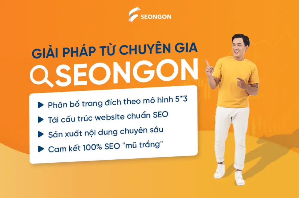 Chuyên gia SEONGON đã thực hiện thành công những giải pháp chiến lược