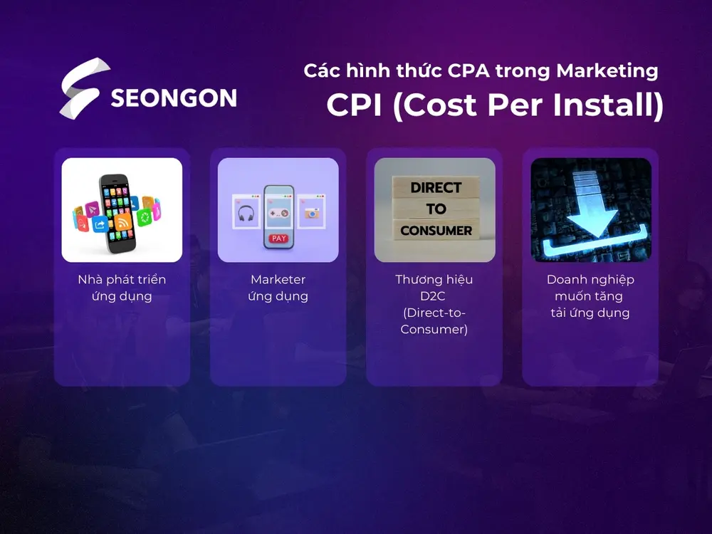 CPI là hình thức quảng cáo tính chi phí dựa trên mỗi lượt cài đặt ứng dụng