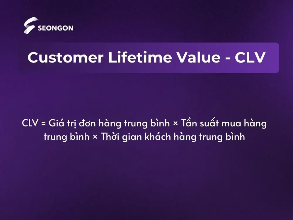 Customer Lifetime Value (CLV) còn được gọi là giá trị vòng đời khách hàng