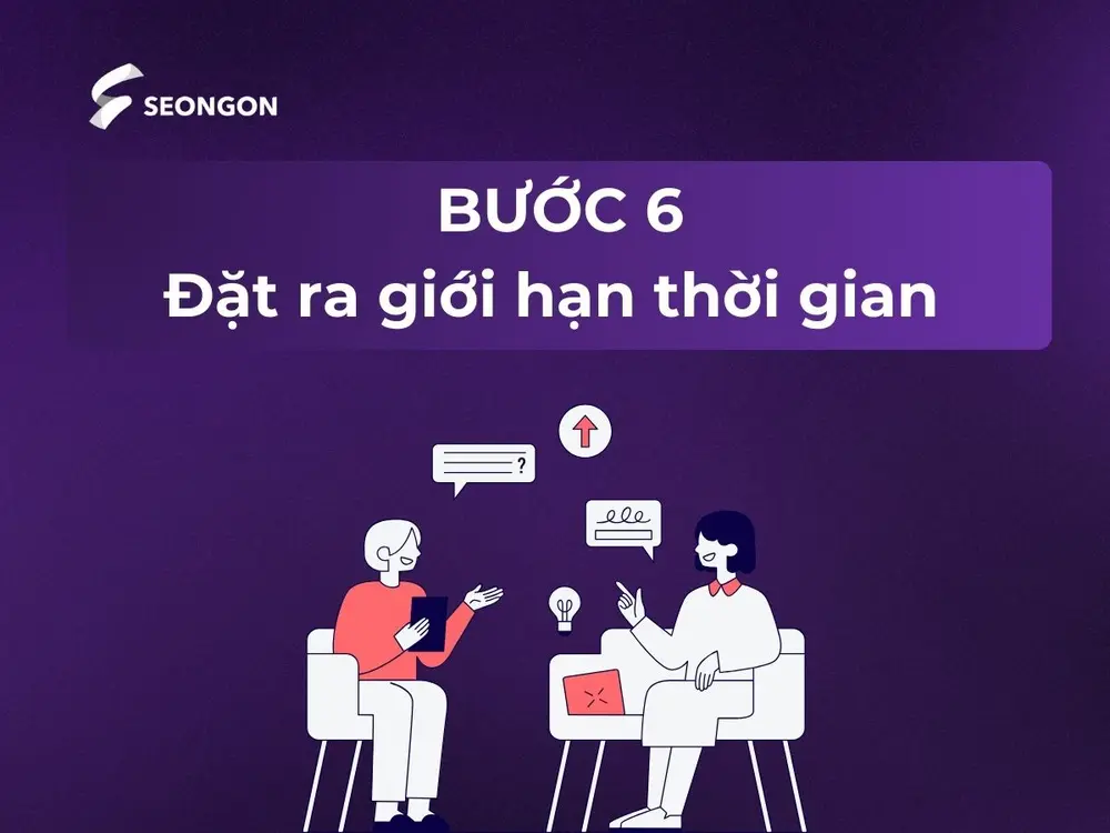 Đặt ra thười gian giới hạn cho mục tiêu