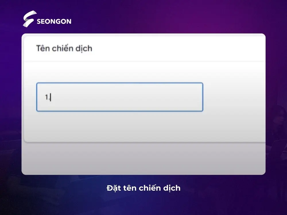 Đặt tên chiến dịch