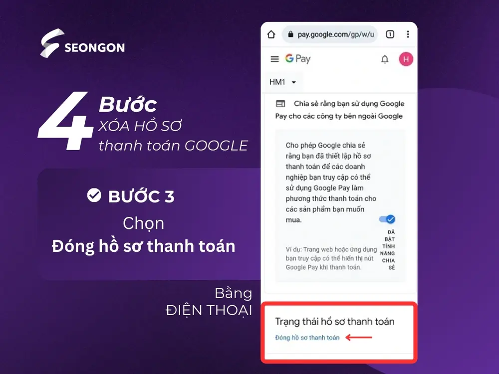 Đóng hồ sơ thanh toán