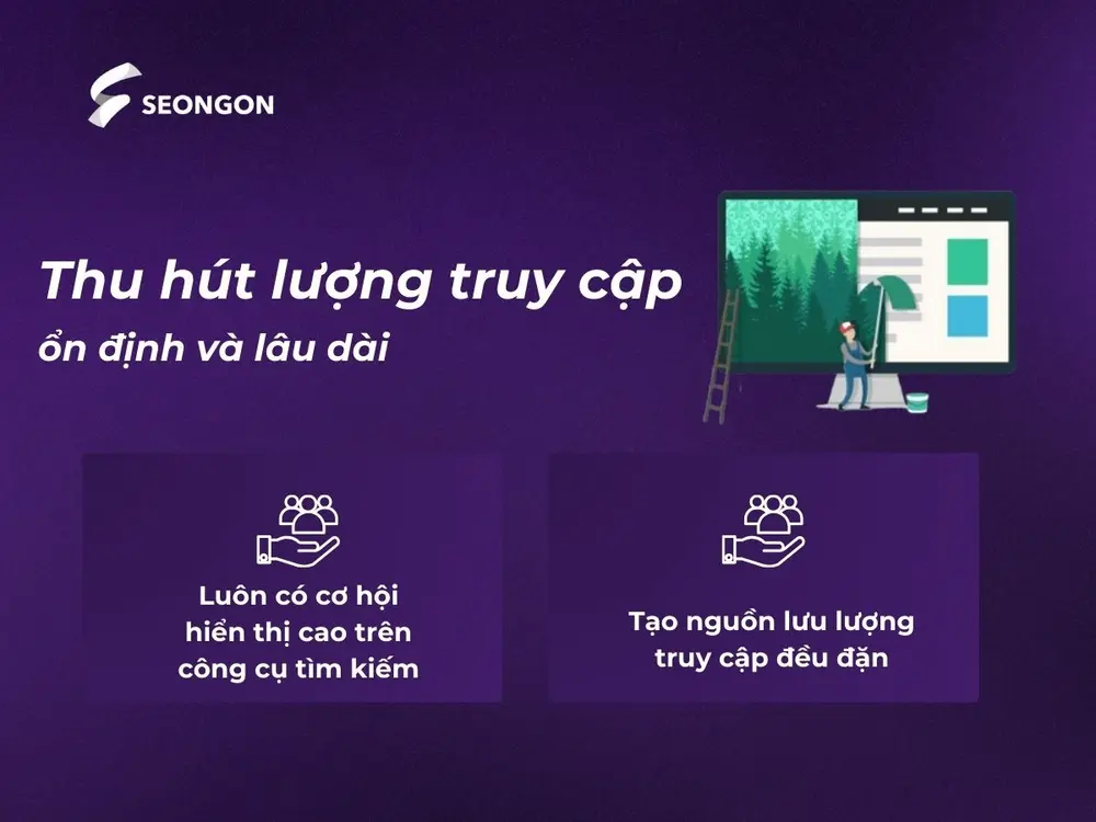 Evergreen Content giúp thu hút lượng truy cập ổn định và lâu dài
