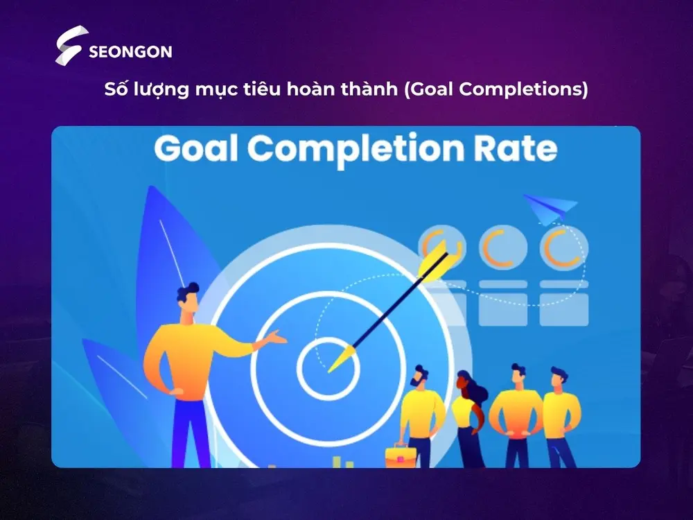 Goal Completions giúp đánh giá mức độ hiệu quả của website hoặc chiến dịch marketing nhằm thúc đẩy người dùng hành động