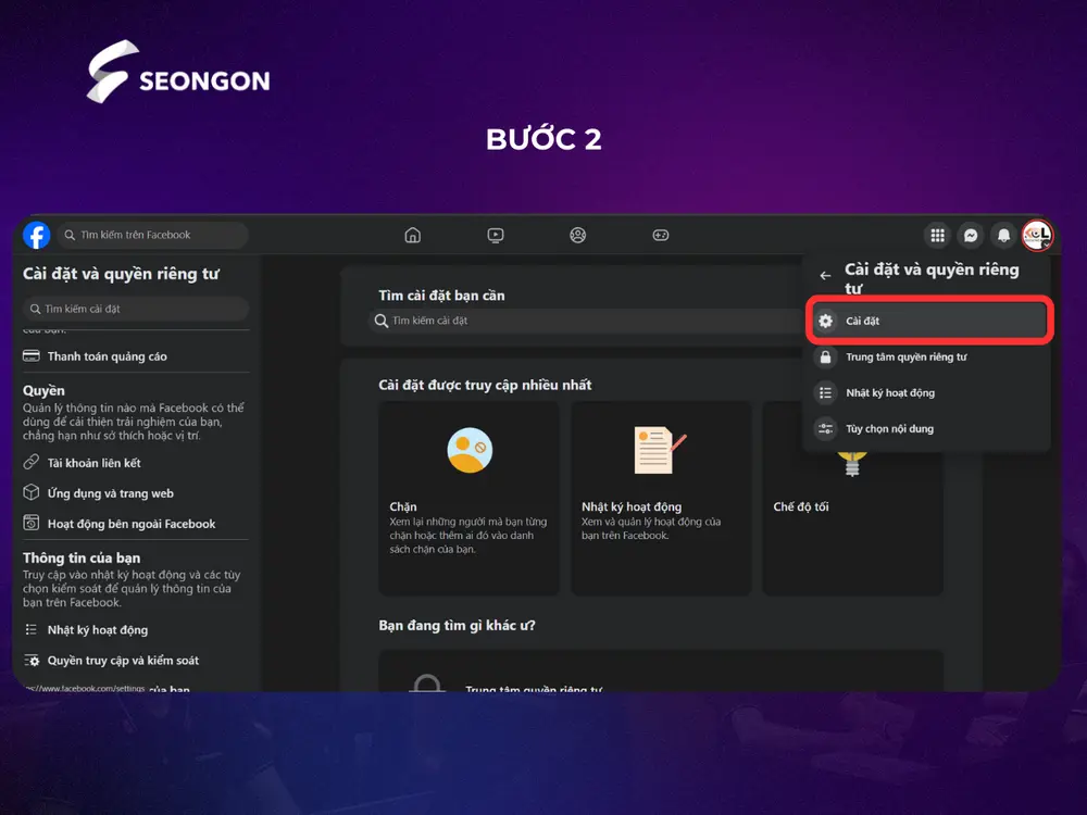 Hường dẫn bước 2